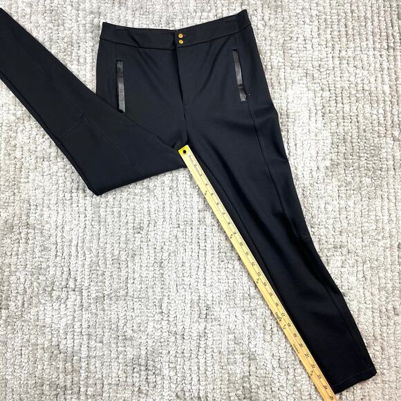 Anthropologie The Essential Slim Women’s Size 4 Black Pants Businesscore Classic - Picture 6 of 12